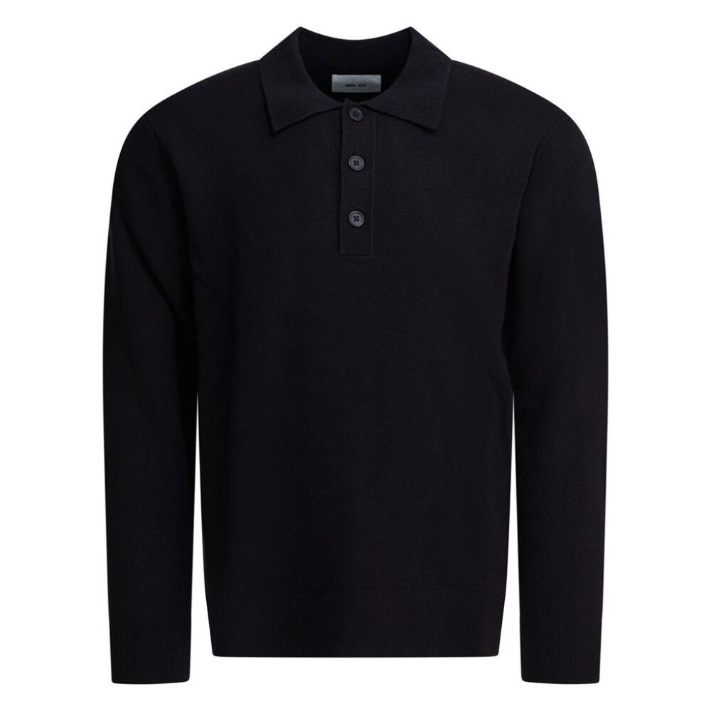 Nn.07 Harald Wool Polo Sweater Tag Size L Men